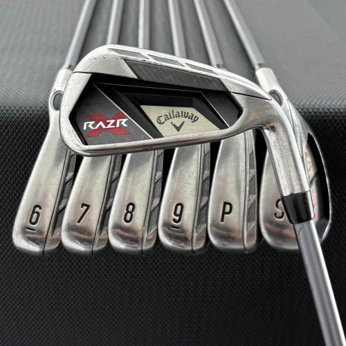 LADIES CALLAWAY RAZR X IRON SET 5-S