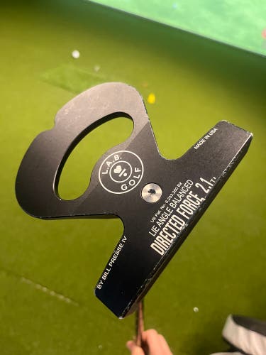 Men's 2019 L.A.B. Golf L.A.B. Golf DF 2.1 Putter Mallet Right Handed Putter Steel 35" (Used)