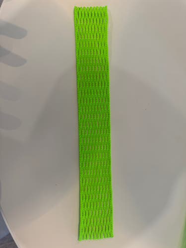 Neon Green Lacrosse Mesh – New Unstrung Mesh Piece