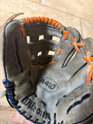 Wilson A450 RH Baseball Glove 11" (Used)