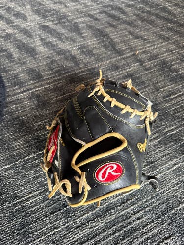 2025 Rawlings Heart of the Hide RH Catcher's Baseball Glove 34" (Used)