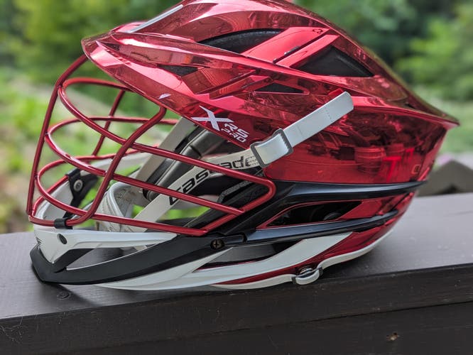 Cascade XRS Pro Helmet (Used) red chrome