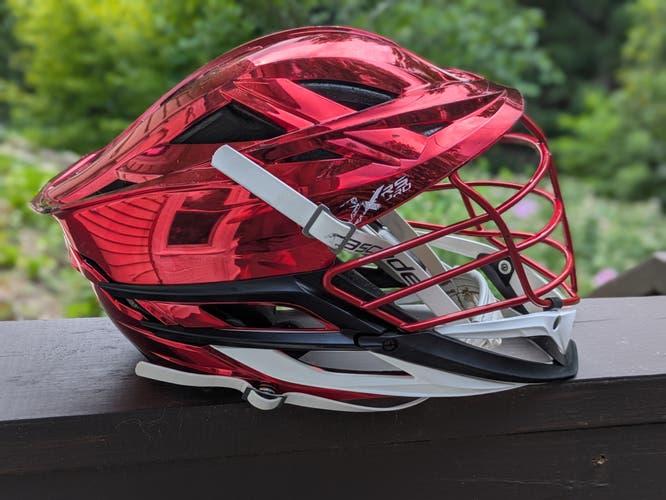 Cascade XRS Pro Helmet (Used) red chrome