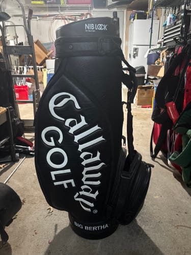 Callaway Black Lockable Tour Staff Golf Bag