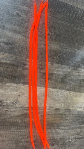 Blaze Orange Lacrosse Shooting Strings – Set of 4 – New