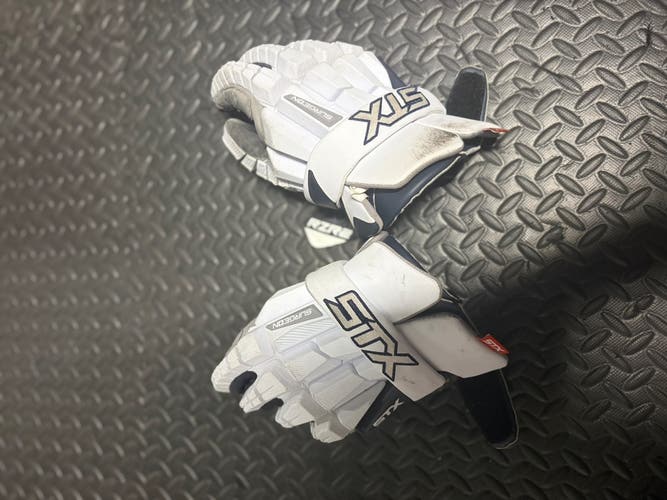 STX Surgeon RZR2 Lacrosse Gloves (Used)
