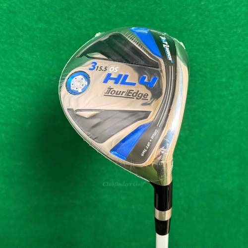 NEW Lady Tour Edge Hot Launch 4 HL4 OS 15.5 Fairway 3 Wood Factory Ladies w/ HC