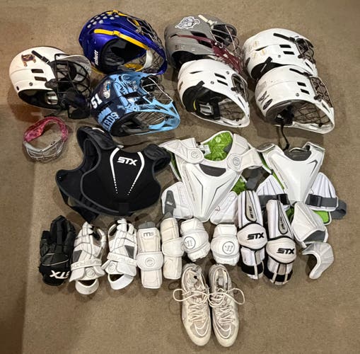 Rival, R and more! Huge summer sale! Take all the gear! Lacrosse gear bundle!