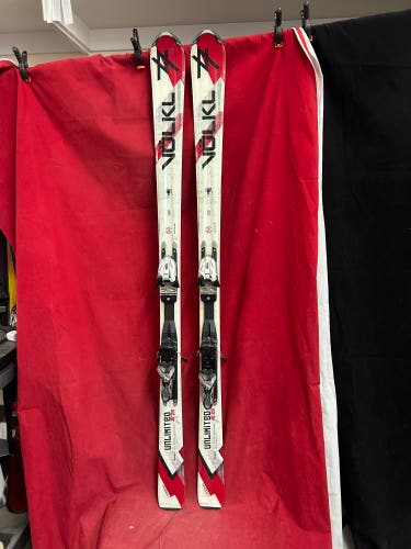 Volkl unlimited all mountain ski 170cm, marker motion binding size 260-360mm Volkl Unlimited