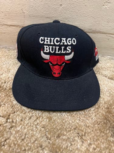 Vintage Chicago Bulls Logo Hat Baseball Cap Snapback Sports Specialties Black