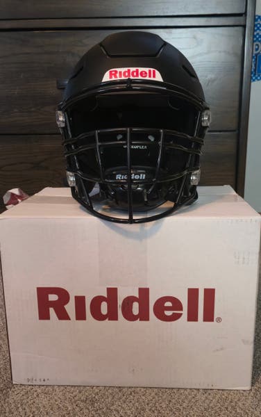 riddell speedflex helmet large Helmets (M-L) M Navy occipital lock Riddell SpeedFlex Adult Football Helmet