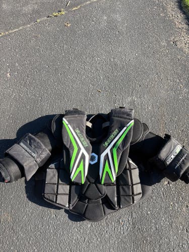 Large 2024 Vaughn Ventus SLR Pro Carbon Goalie Chest Protector Pro Stock (Used)