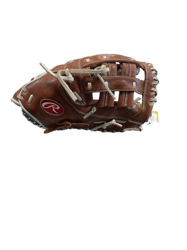 Used Rawlings R9 SERIES BB/SB First Base RH Throw Brown 12 1/2" 11873-S000243230