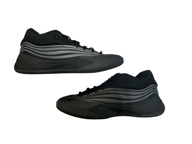 Used Adidas Basketball Shoes M Black Senior 8 11873-S000243258