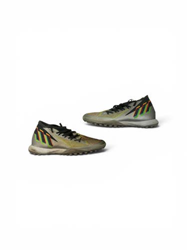 Used Adidas PREDATOR Soccer Indoor Shoes Grey Senior 6.5 11873-S000243155