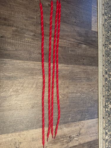 Lot of 4 Red Lacrosse Shooting Strings