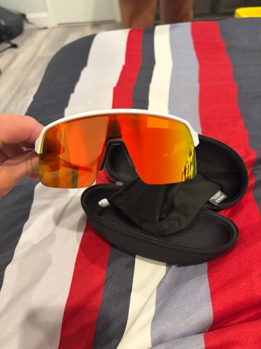 White Oakley Sunglasses (Used)