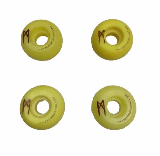 Kryptonics LOGIA Aggressive 4 pack 47mm 50R Skater Freestyle Skateboarding Inline Wheels NOS Vintage
