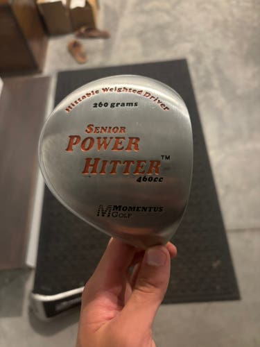 Men's Momentus Senior Power Hitter Right Handed Driver (New)