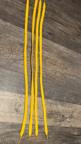 Lot of 4 Gold Lacrosse Shooting Strings