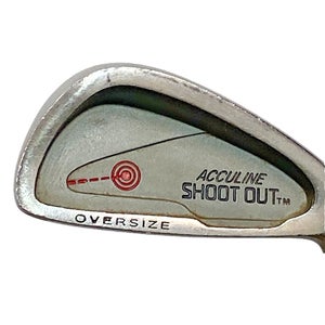 Acculine Shoot Out Oversize Driving Iron 1i RH Stiff Steel 39" New Jumbo Grip