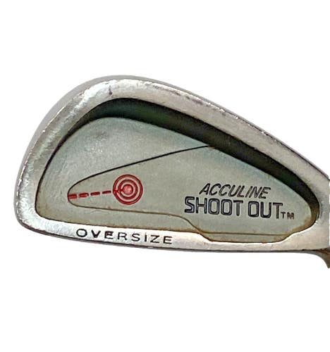 Acculine Shoot Out Oversize Driving Iron 1i RH Stiff Steel 39" New Jumbo Grip