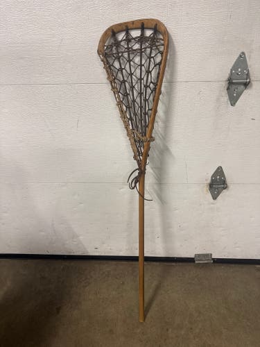 Vintage Wood Lacrosse Stick