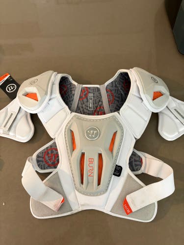 Large Adult Warrior Burn Shoulder Pads (New)
