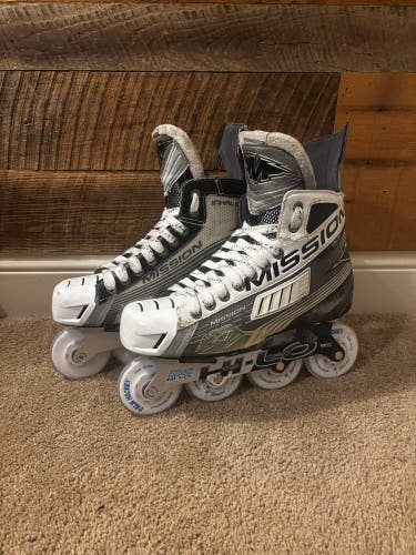 Mission Inhaler AC4 Inline Skates Regular Width Size 8.5 (Used)