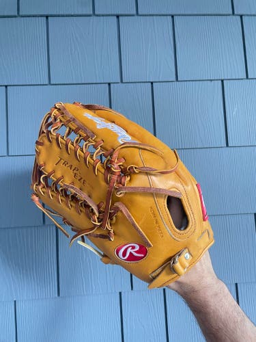 Rawlings Pro Preferred PROSMT27RT 12.75” LH Outfield Baseball Glove - Mike Trout (Used)