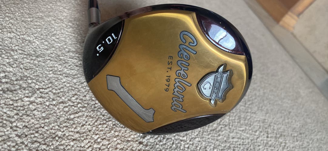 Men's Cleveland Classic Right Handed Driver Stiff Flex 10.5 Loft (Used)