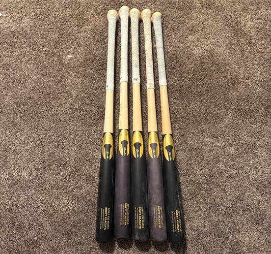 5 Pack 2026 Chandler AJ99.2 Maple Bats 34” 32 Oz XP Axe Knob (Used)