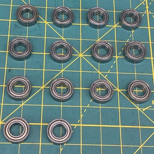 S&S 688 Z Roller Hockey Inline Skates micro bearings [ 24 QTY ] NOS VTG
