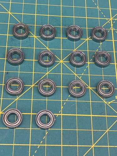 S&S 688 Z Roller Hockey Inline Skates micro bearings [ 24 QTY ] NOS VTG