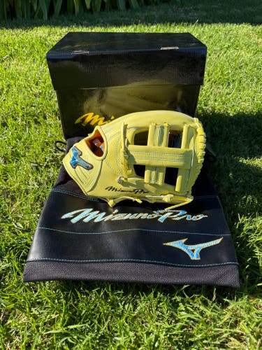 Mizuno Pro Haga Limited Edition RH Infield Baseball Glove 11.5" (New) Made In Japan Kip Leather