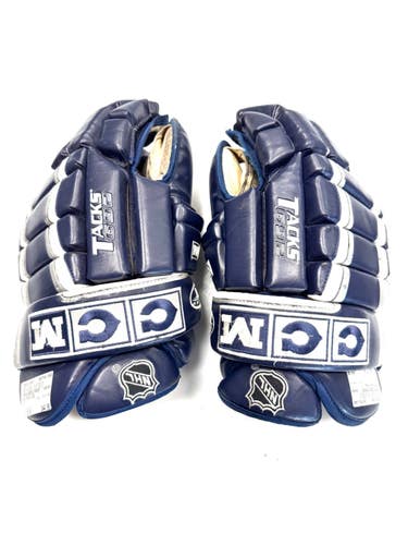 Used CCM TACKS 692 Senior Gloves Navy Blue 15" 11860-C000311645