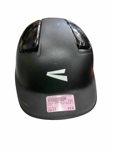 Used Easton GAMETIME II Batting Helmet No Mask Black S/M 11613-S000185634