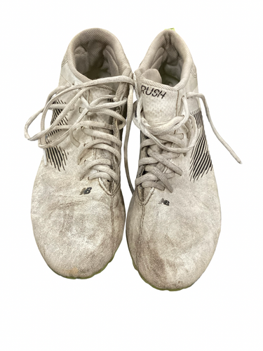 Used New Balance LAX Cleats Mens White Senior 8 11613-S000185610