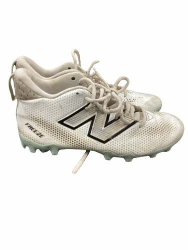 Used New Balance LAX Cleats Mens White Senior 5 11613-S000185609