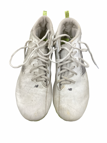 Used New Balance LAX Cleats Mens White Senior 10.5 11613-S000185606