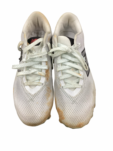 Used New Balance LAX Cleats Mens White Senior 11 11613-S000185607