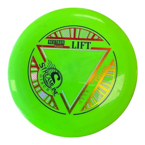 Used Streamline LIFT Disc Golf Driver Neon Green 168g 11450-S000524500