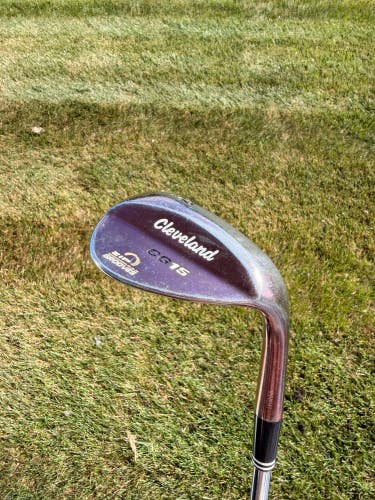 Cleveland CG15 Black Pearl Lob Wedge 62 / 8 Stock Wedge Flex 35.25" NICE