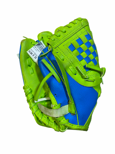 Used Marucci BLUE AND GREEN BB/SB Glove T-ball Royal Blue 8" 11706-S000381592