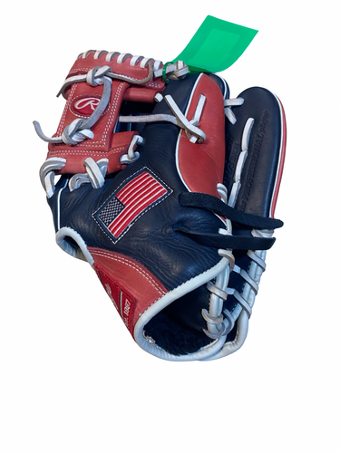 Used Rawlings GG ELITE GGE115NSW BB/SB Glove RH Throw Navy Blue 11 1/2" 11706-S000381513