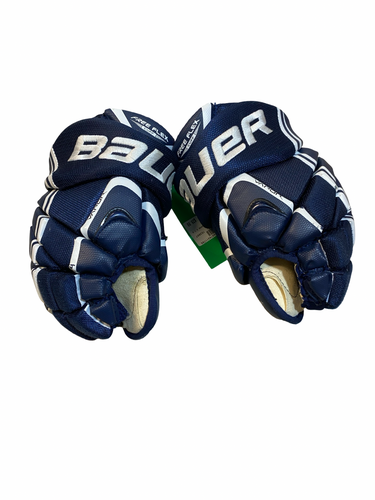 Used Bauer VAPOR X 7.0 Junior Gloves Navy Blue 10" 11706-S000381479