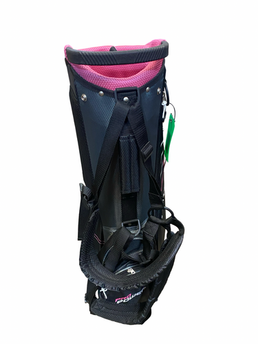Used Powerbilt PRO POWER Womens Stand Bag Pink 11706-S000381673