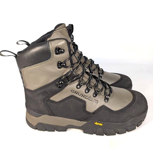 Grundens Bankside Wading Boots Vibram Waterproof Non-Slip Fishing Men's Size: 12