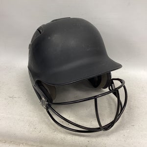 Used Adidas CLIMA COOL Batting Helmet w/Mask Black LG 11851-S000048744