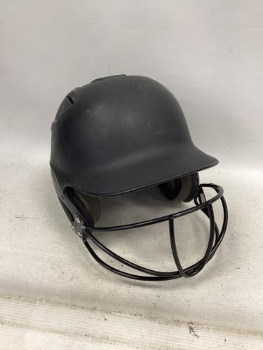 Used Adidas CLIMA COOL Batting Helmet w/Mask Black LG 11851-S000048744